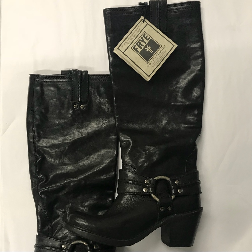 Frye harness ridding boot